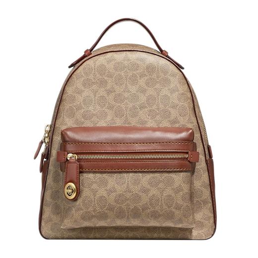 【香港直邮】Coach 蔻驰 女士卡其色背包 32754B4NQ4 商品图0