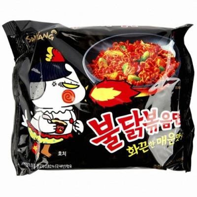 三养特辣火鸡面炒面袋装삼양불닭볶음면140g 商品图0
