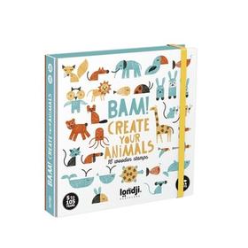 西班牙 Londji动物印泥积木作画三合一活动书