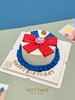 1027CAKE |  美少女主题 蝴蝶结 翻糖装饰 商品缩略图0