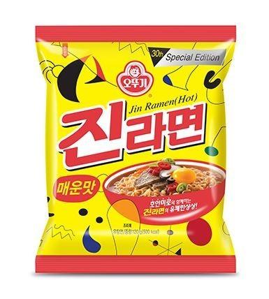 不倒翁真拉面辣味袋装120g오뚜기진라면매운맛120g 商品图1