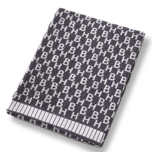 HBMJ-001-3 HB LOGO提花毛浴巾三件套 商品图2