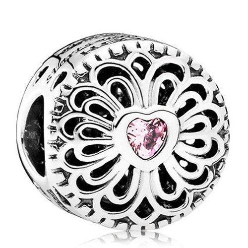 PANDORA/潘多拉 女士爱心花瓣锆石串饰  791955PCZ 商品图0