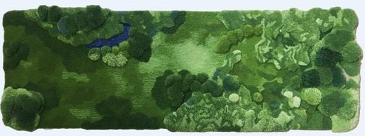 森林中的秘密花园/长毯/180*60 商品图0