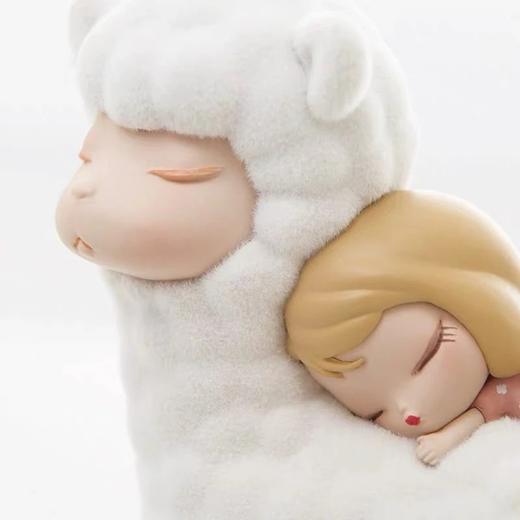 白夜童话/牧羊午后/棉花白/植绒lite 商品图1