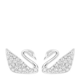 Swarovski/施华洛世奇  经典满钻天鹅造型耳环 1116357
