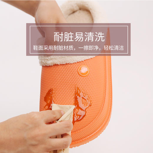 【预售11月6日发货】沐春初夏防水防滑保暖包头棉拖鞋（202款） 商品图2