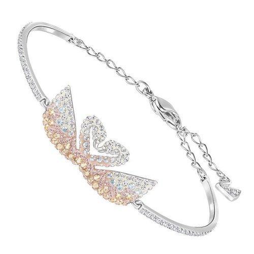 swarovski/施华洛世奇 iconic swan 手镯成双渐变色天鹅 5256264