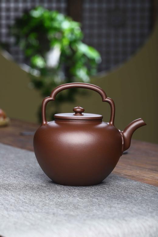 【吴经提梁】泥料：老紫泥 容量：700cc 作者：范文杰（国工） 商品图5