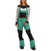 Burton 20-21款 Larosa Bib Pants  女款背带滑雪裤 绿色 商品缩略图1