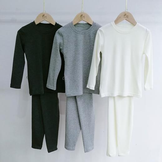 WD023男童莱卡罗纹秋冬保暖套装 商品图0