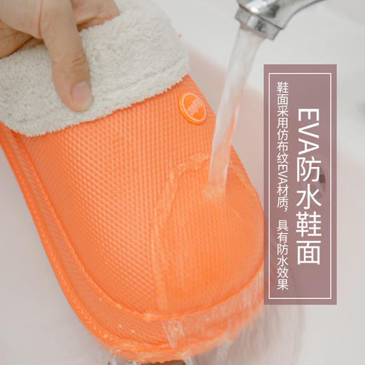 【预售11月6日发货】沐春初夏防水防滑保暖包头棉拖鞋（202款） 商品图1