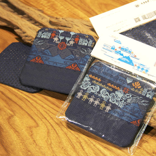 【文创公益•精准扶贫】湖南大学上瑶山系列•挑花杯垫 商品图4