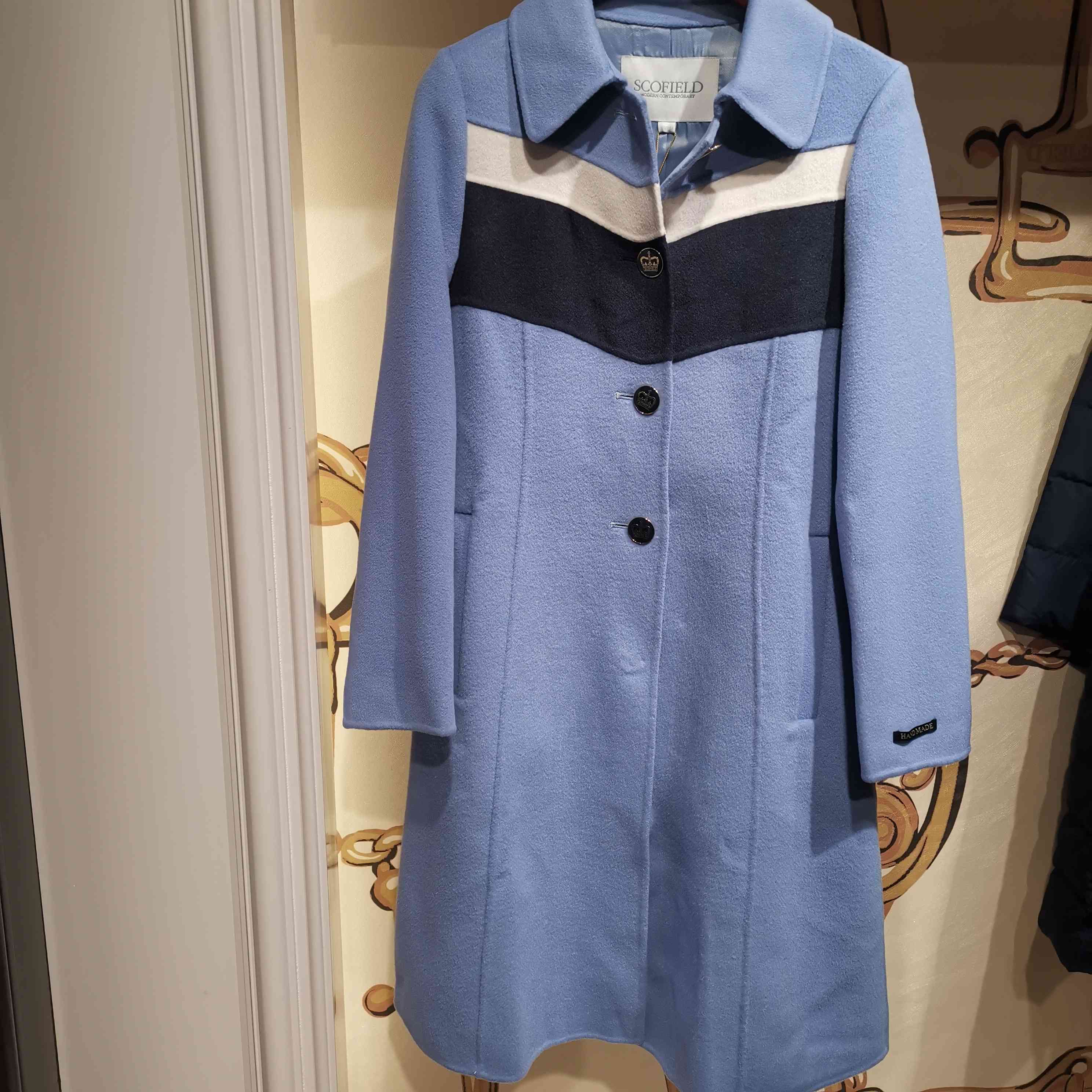 scofield女装羊毛大衣原价3980