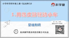4.3.3《用橡皮筋驱动小车》基础课程