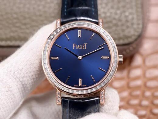 UU伯爵非凡珍品至臻超薄满钻系列，尺寸：41mm*9mm，天文台级别Cal.1200p专用机芯，男士腕表，牛皮表带，自动机械机芯，透底 商品图0