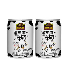 罐装黑芝麻牛奶 12罐装