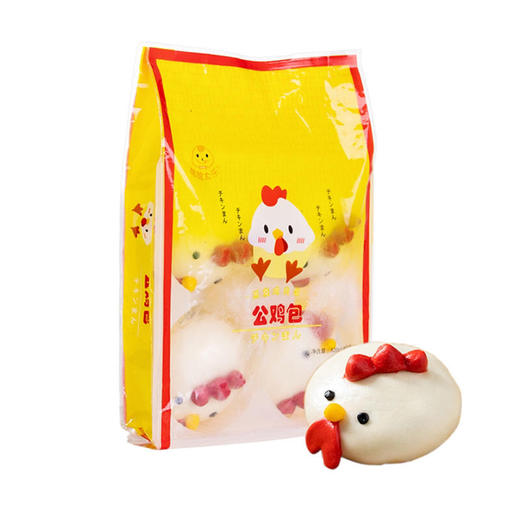 公鸡包（照烧鸡肉馅）出口日本 4只/袋*2袋 商品图1