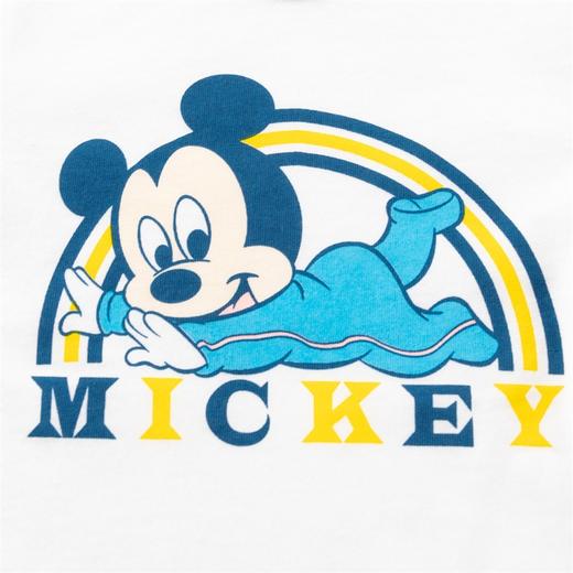 迪士尼(Disney)男童米奇纯棉运动棒球服三件套套装 商品图9
