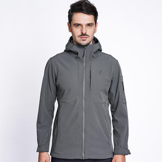 一件抗风保暖，鹰爪行动科技功能外套冲锋衣 | 硬核科技三防 强悍军工品质，全新软壳 抓绒保暖 锁温防水 商品图8