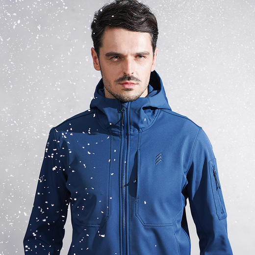 一件抗风保暖，鹰爪行动科技功能外套冲锋衣 | 硬核科技三防 强悍军工品质，全新软壳 抓绒保暖 锁温防水 商品图2