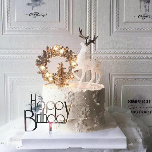 水晶鹿蛋糕 商品图0