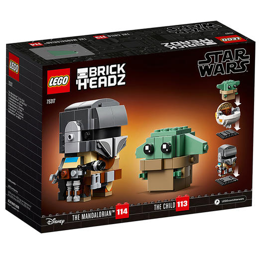 乐高曼达洛人与尤达宝宝 (the Child)75317 商品图1