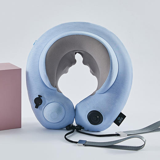 【双11狂欢：限时4折】凯意德二代充气按摩枕，U型枕与按摩完美结合，双机芯按摩动力，随时享受轻松 商品图1