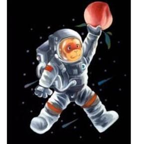 宇航员举桃 商品图0