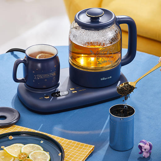 小熊养生壶煮茶器煮茶壶家用多功能恒温全自动保温办公室小型ysh-c08v