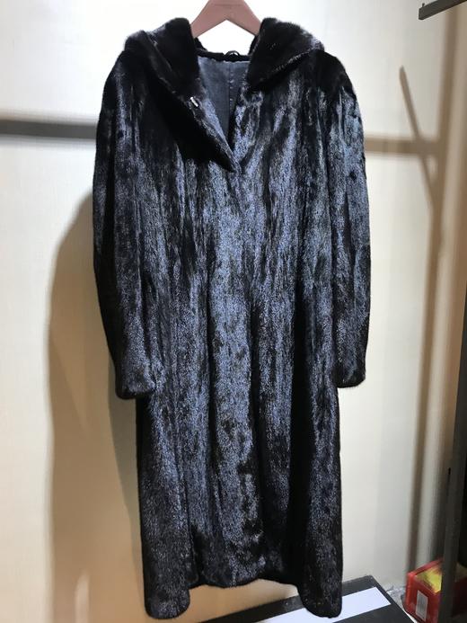 206PC063--黑色水貂款皮大衣--《冬季时尚系列》 商品图0