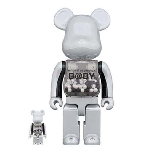 Bearbrick千秋 限定白-400%+100% 商品图0