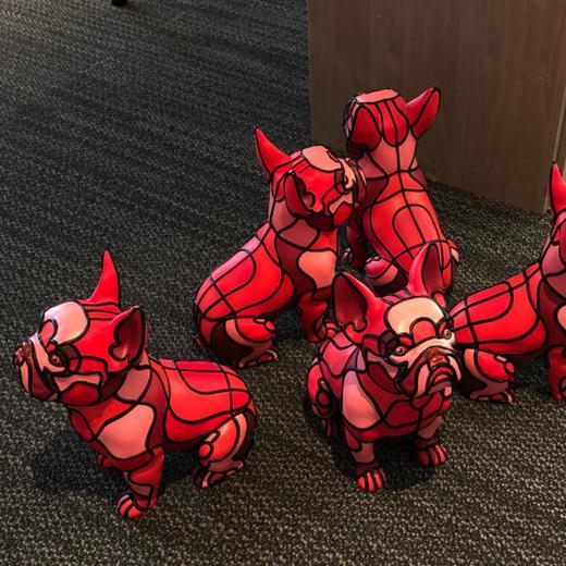 David Flores TOMODACHI 斗牛犬红-DXW 商品图0