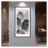 王功学《翠崖矗立传钟声》68*138cm 山水竖幅作品 玄关/办公室挂画 商品缩略图3