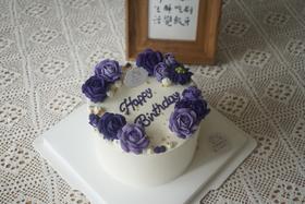 韩式裱花蛋糕