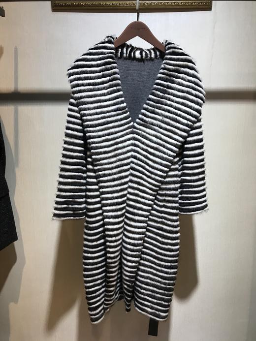 206PC078--灰色水貂款皮大衣--《冬季时尚系列》 商品图0