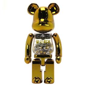 Bearbrick千秋超合金电镀金-200%
