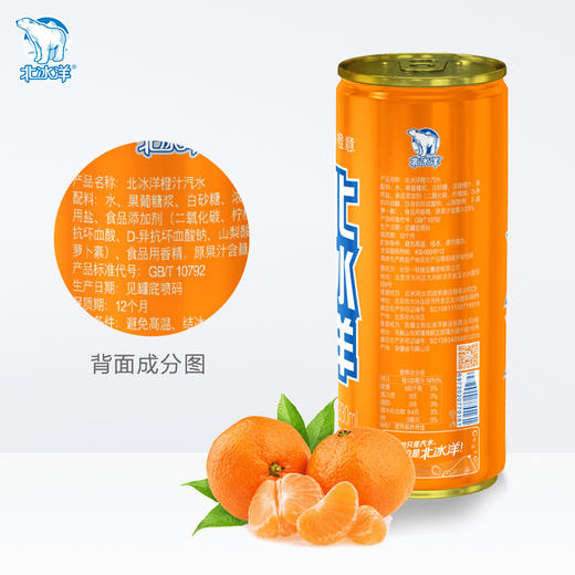 北冰洋橙汁汽水330ml（8A)(Z) 商品图5