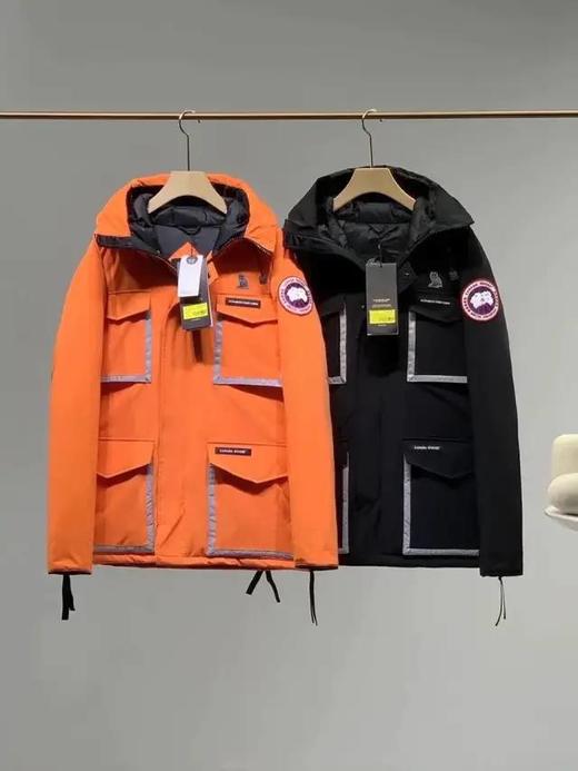 吙遍yu宙的暴款！易烊千玺同款！2020大鹅远征3M反光猫头鹰男女款连帽羽绒服！ 商品图2