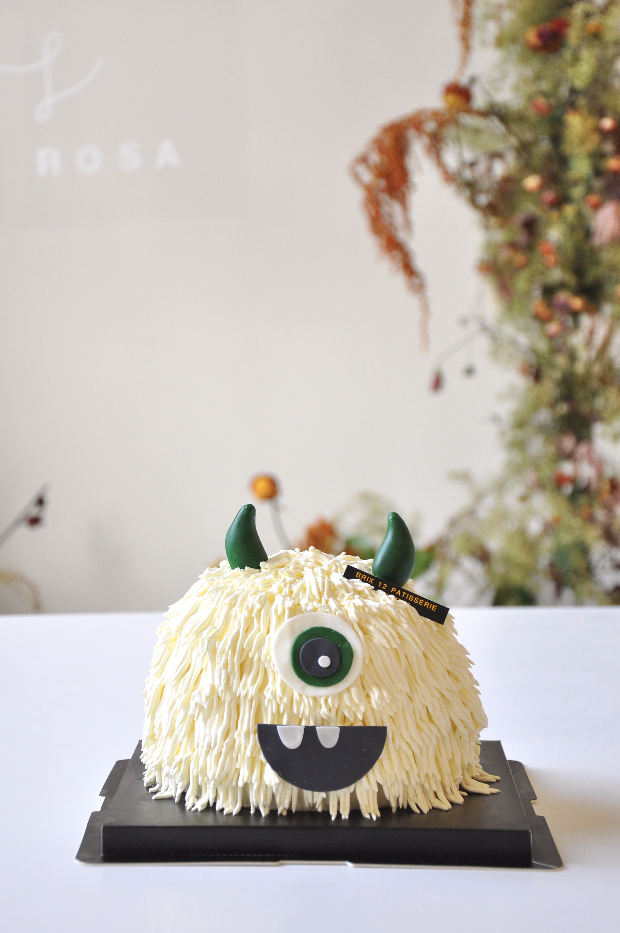 小怪物奶油霜蛋糕