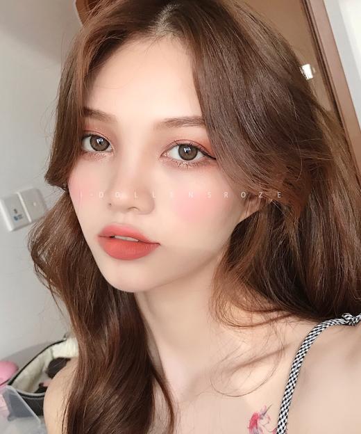 IDOL·半年抛  roze 迷雾棕  14.0 自然好看不挑人的颜色！舒适度和显色度都非常奶思~~韩产含硅0-800度<一副两片> 商品图1