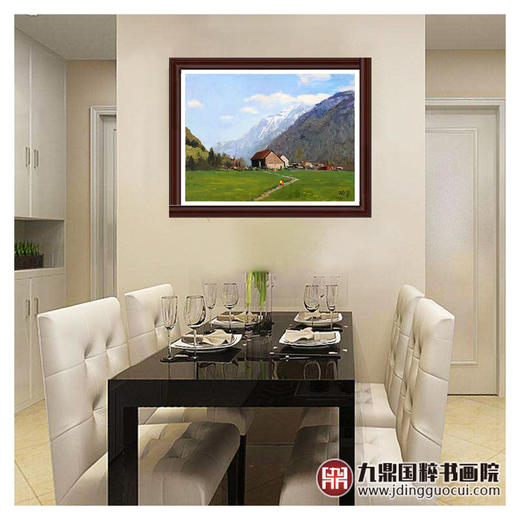 王功学《油画作品》30*40cm 油画横幅作品 餐厅/茶室/卧室挂画 商品图2