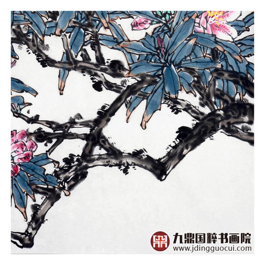 杨秀泽《高原情》68*68cm 花鸟斗方作品 茶室/餐厅挂画 商品图7