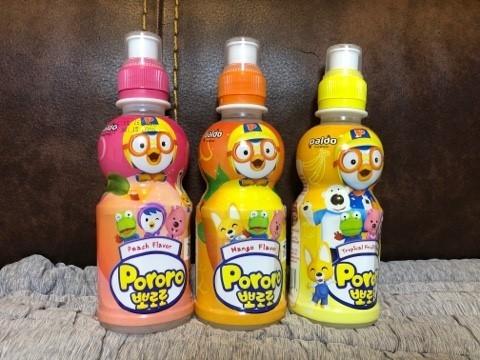 宝露露水蜜桃味饮料l뽀로로음료수복숭아맛235ml 商品图1