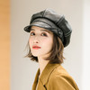 纽扣设计感八角帽贝雷帽女秋冬天百搭网红潮ins复古英伦帽子 商品缩略图1