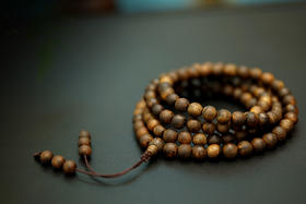 棋楠沉香7.5mm108佛珠