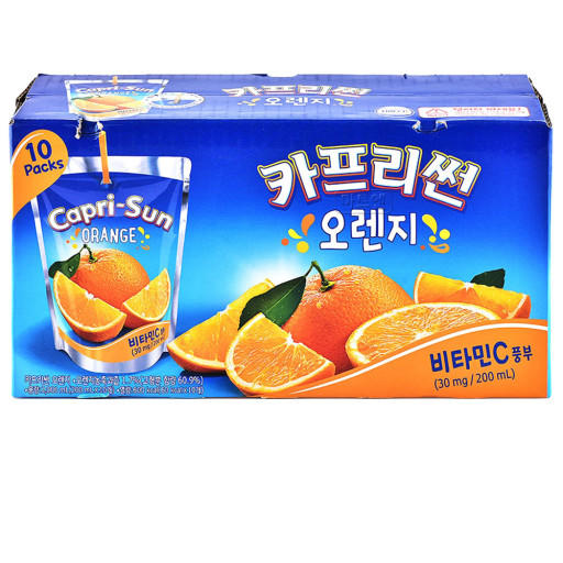 农心卡普利森橙子味농심 카프리썬오렌지200ml 商品图1
