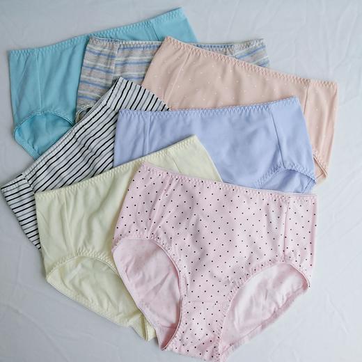 （特价）WD006(三枚组)女生中腰包臀三角裤（混色） 商品图8