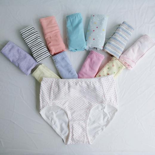 （特价）WD006(三枚组)女生中腰包臀三角裤（混色） 商品图1