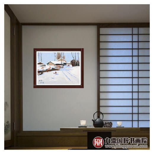 王功学《油画作品》30*40cm 油画横幅作品 餐厅/茶室/卧室挂画 商品图3